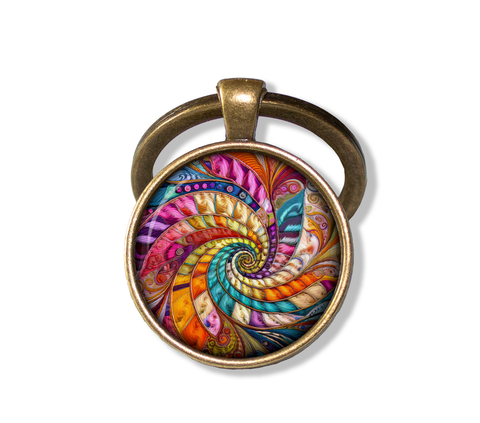 Quilt Style Swirl Pattern