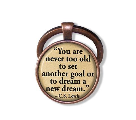 C.W. Lewis Quote "..never too old.."