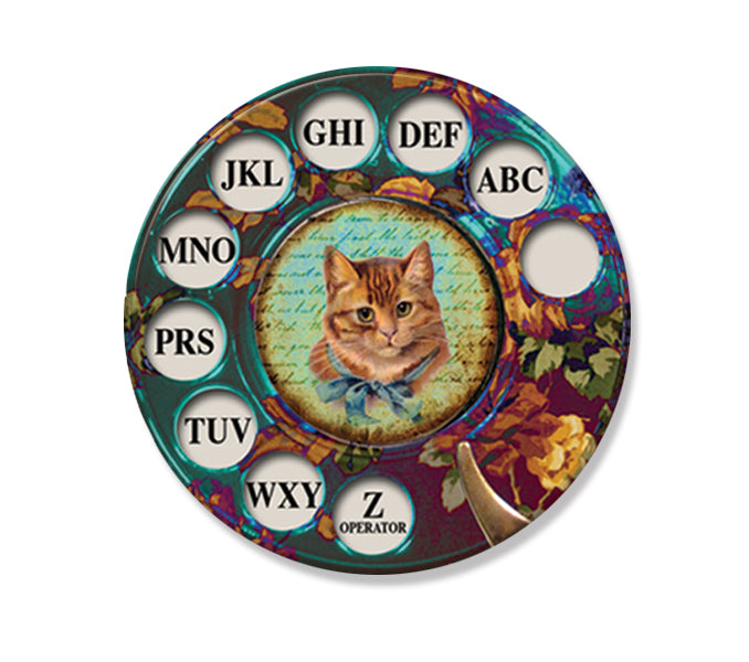 Rotary Retro Dial Telephone Cat Call