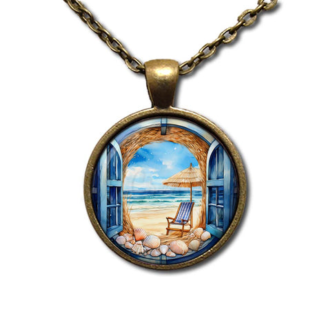 Summer Beach Viewpoint