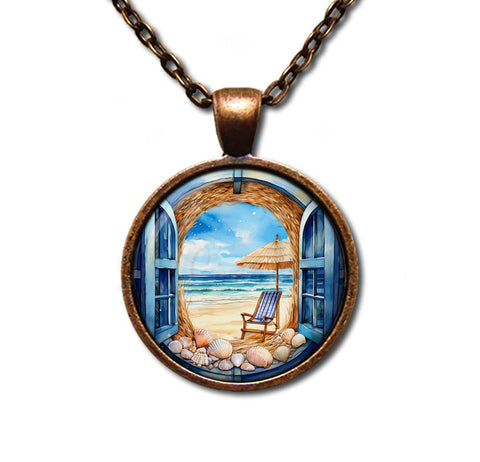 Summer Beach Viewpoint