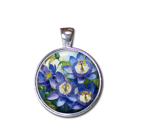 Art Nouveau Passion Flowers