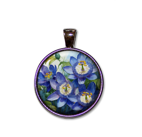 Art Nouveau Passion Flowers