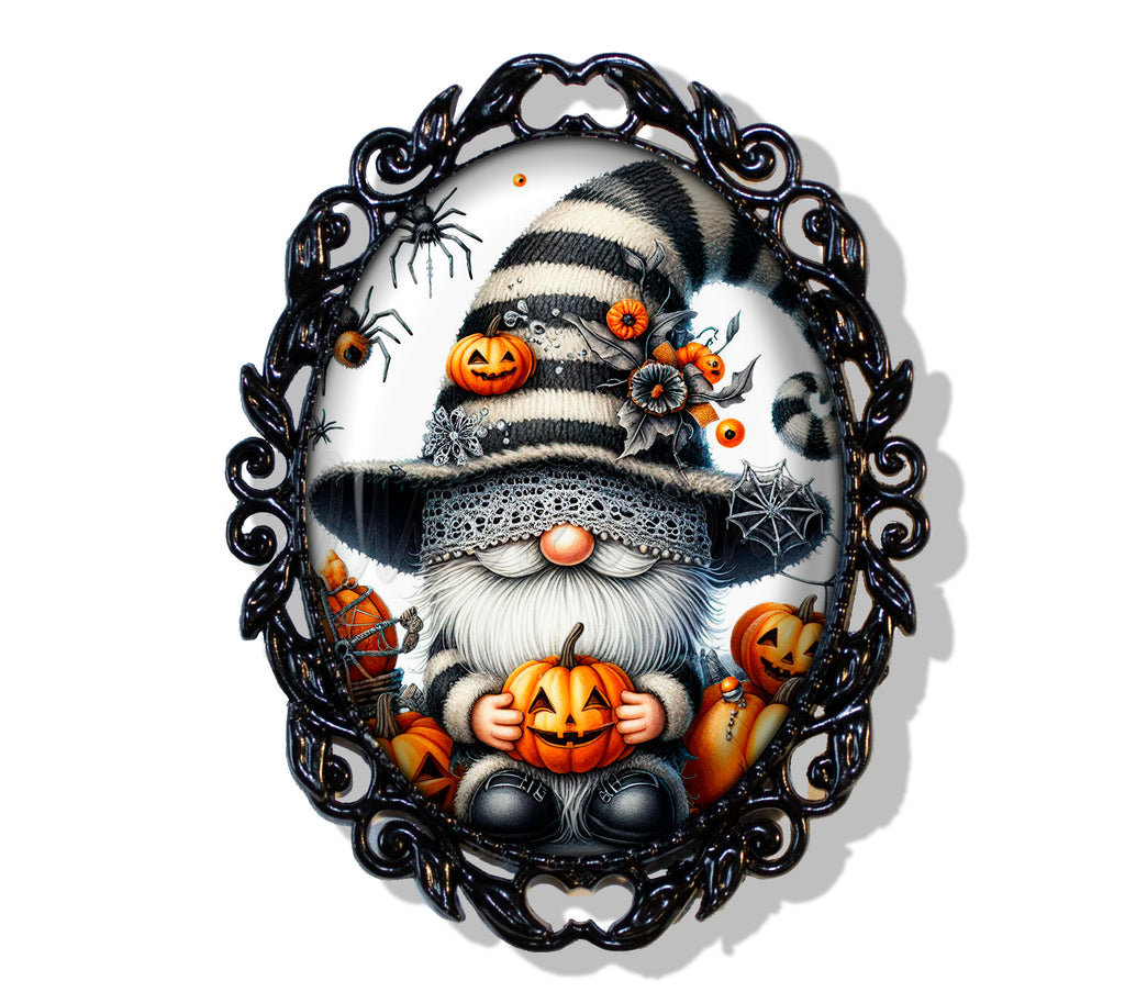 Wizard Gnome and Pumpkins