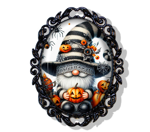 Wizard Gnome and Pumpkins