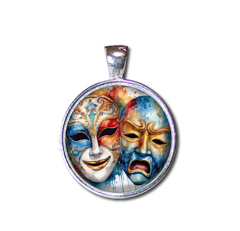 Colorful Theater Comedy and Tragedy