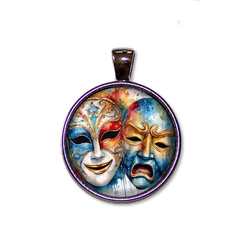 Colorful Theater Comedy and Tragedy