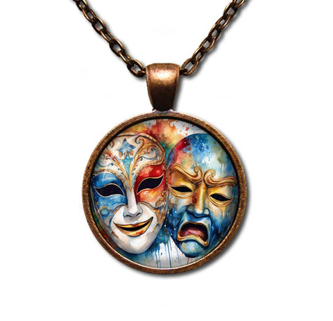 Colorful Theater Comedy and Tragedy