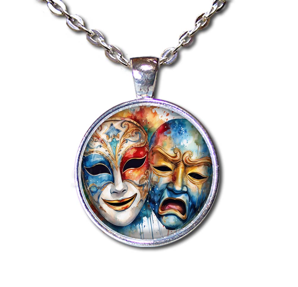 Colorful Theater Comedy and Tragedy