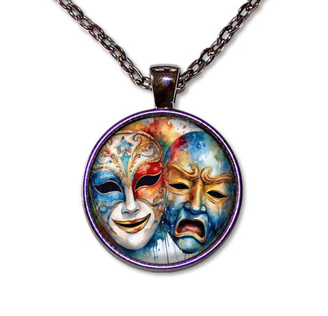 Colorful Theater Comedy and Tragedy