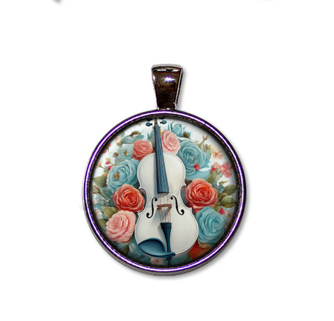 Shabby Chic White Cello