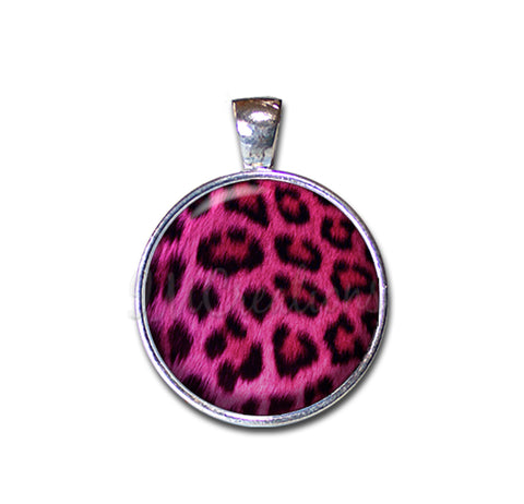 Leopard Animal Print Pattern (Fucshia)