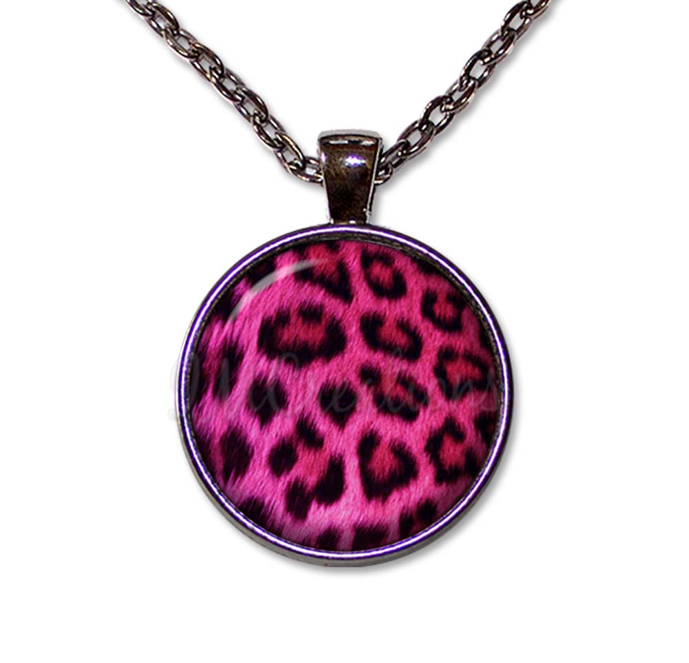 Leopard Animal Print Pattern (Fucshia)