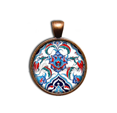 Iznik Turkish Ethnic Cultural Pattern