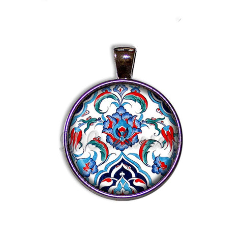 Iznik Turkish Ethnic Cultural Pattern