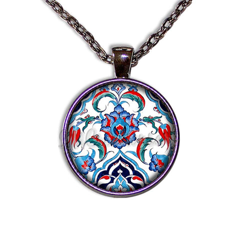 Iznik Turkish Ethnic Cultural Pattern