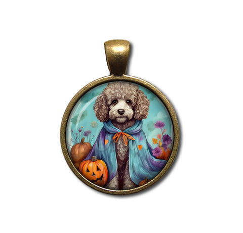 Halloween Labradoodle in Costume