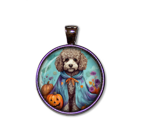 Halloween Labradoodle in Costume