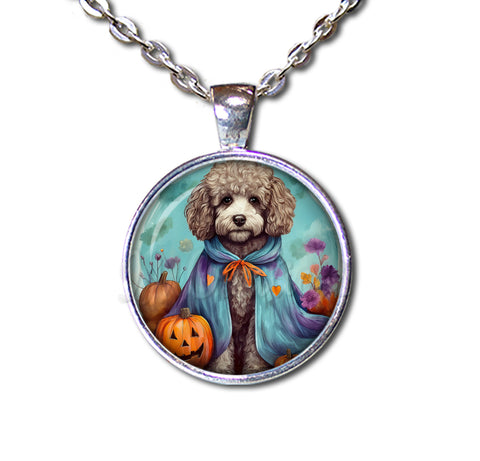 Halloween Labradoodle in Costume
