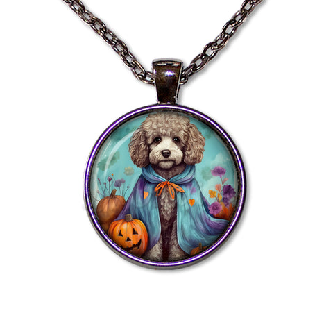 Halloween Labradoodle in Costume