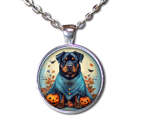 Halloween Rottweiler Dog in Costume