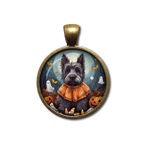 Halloween Scottish Terrier in Costume