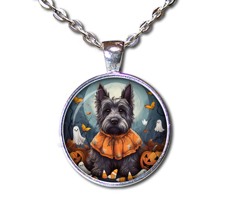 Halloween Scottish Terrier in Costume
