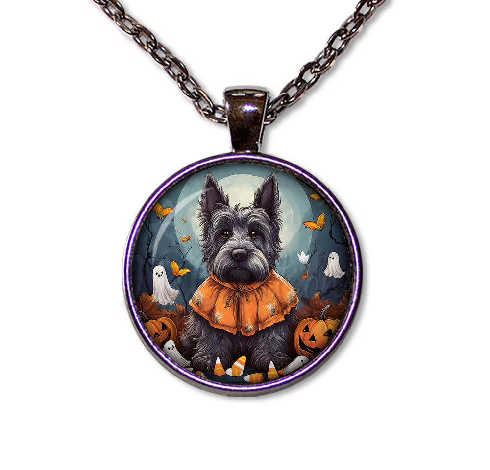 Halloween Scottish Terrier in Costume