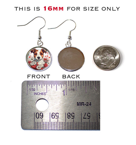 Adorable Valentine's Russell Terrier