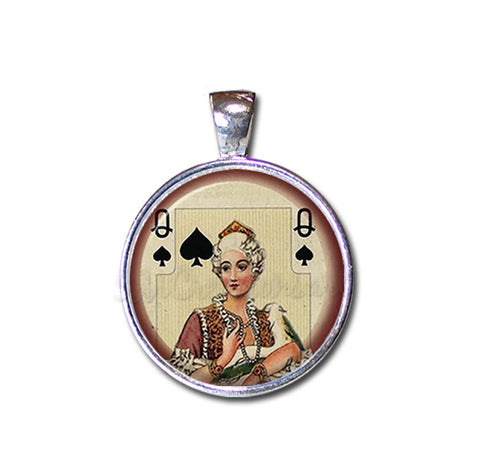 Vintage Queen of Spades