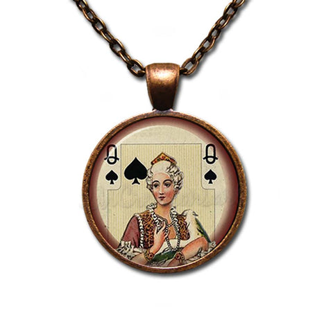 Vintage Queen of Spades