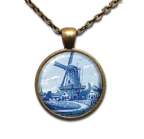 Windmill Delft Dutch Style