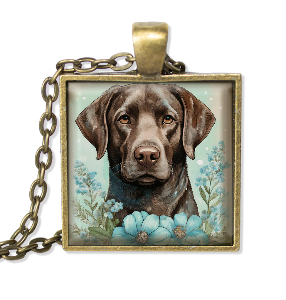 Adorable Chocolate Lab