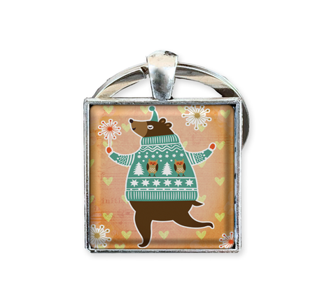 Bear with Holiday Sweater