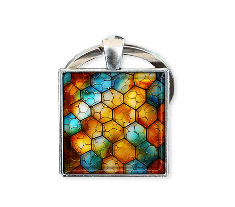 Honeycomb Bee Hive Colorful Pattern