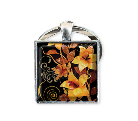 Lovely Amber Floral Design