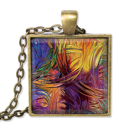 Abstract Brush Strokes Style Art