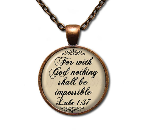 Jesus Christian Luke 1:37