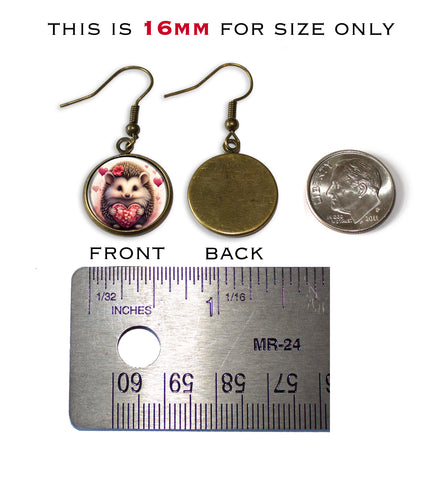 Adorable Valentine's Day Hedgehog