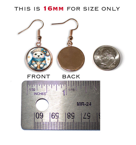 Holiday Polar Bear Cub with Cocoa