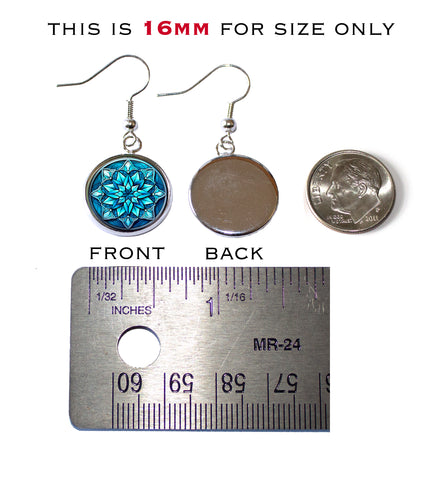 Blue Christmas Winter Snowflake