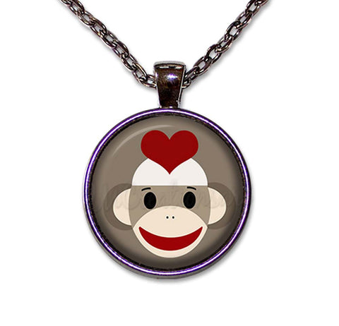 Sock Monkey Red Heart