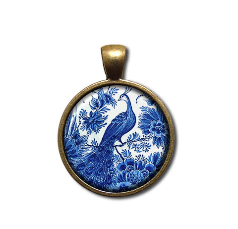 Delft Peacock Bird