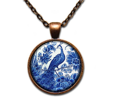 Delft Peacock Bird