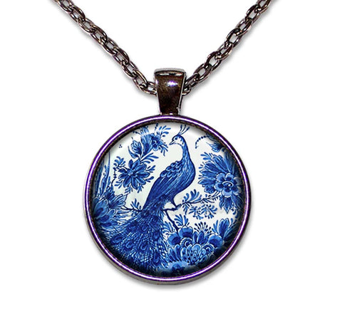 Delft Peacock Bird