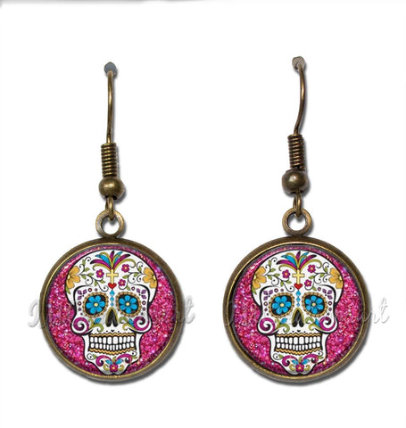 Sugar Skull Hot Pink