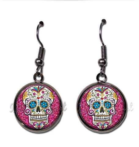 Sugar Skull Hot Pink