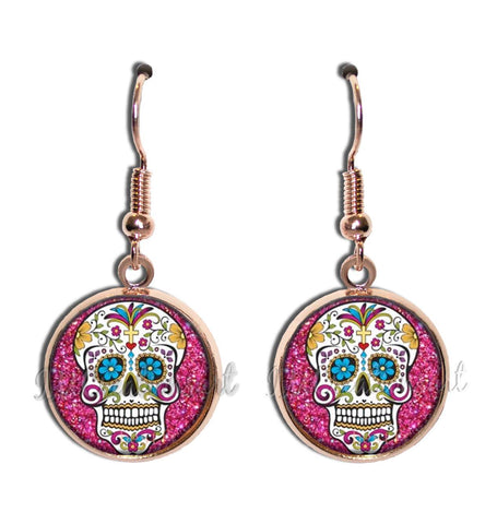 Sugar Skull Hot Pink