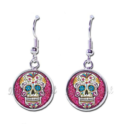 Sugar Skull Hot Pink