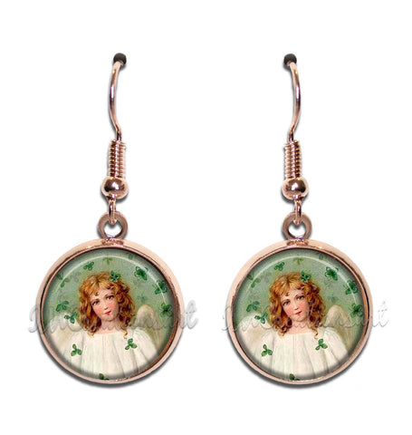 Shamrock Angel [earrings]